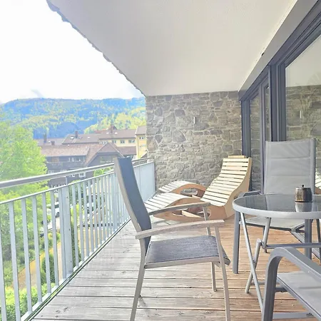 Black Forest I Sauna Auf Dem Balkon I Boxspring I Ausblick I Wasserfaelle, Haengebruecke & Rodelbahn Im Ort I Garage Im Haus Lägenhet